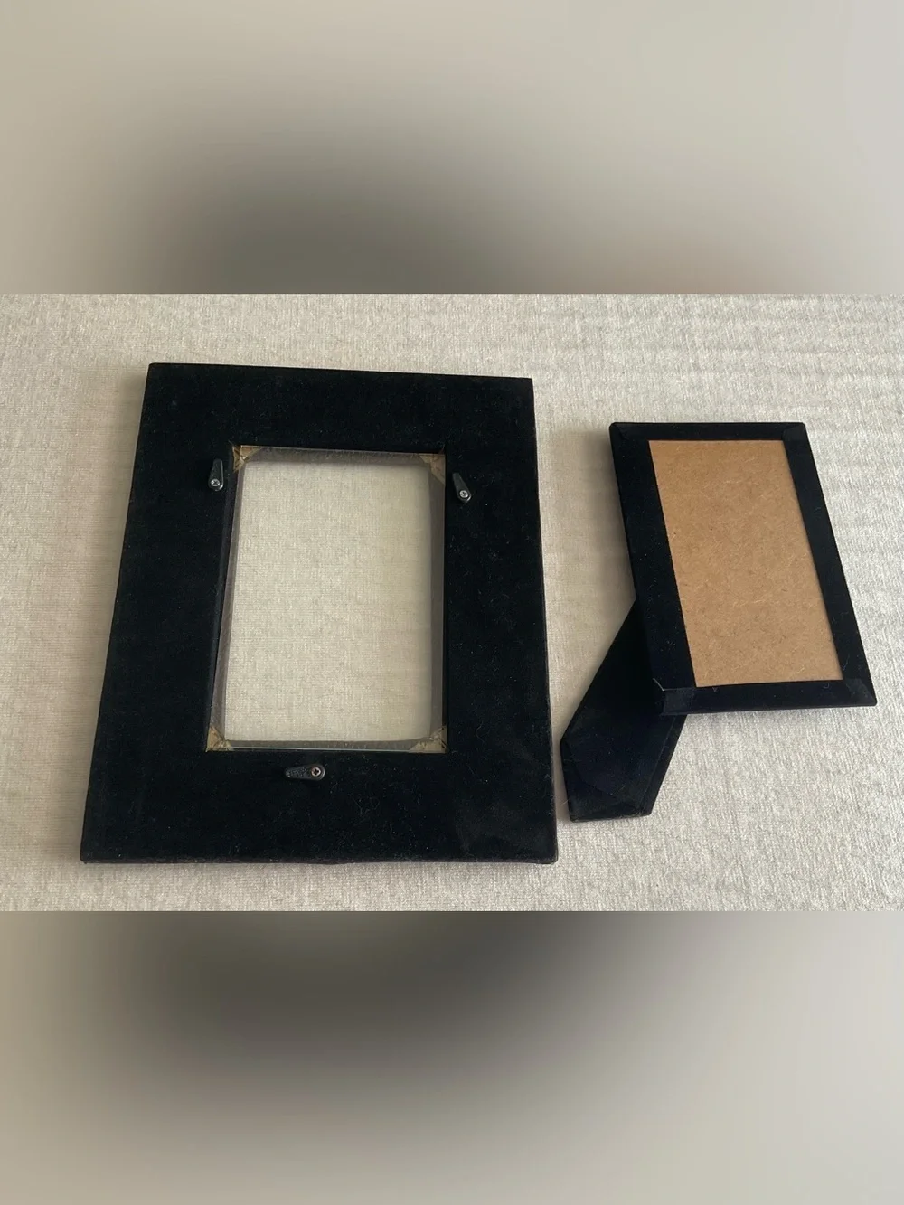 Brown Quilted Leather Photo Frame