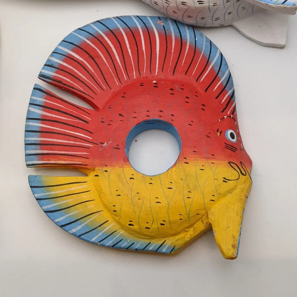 🧨🧨Napkin Rings Set of Four Fish Theme