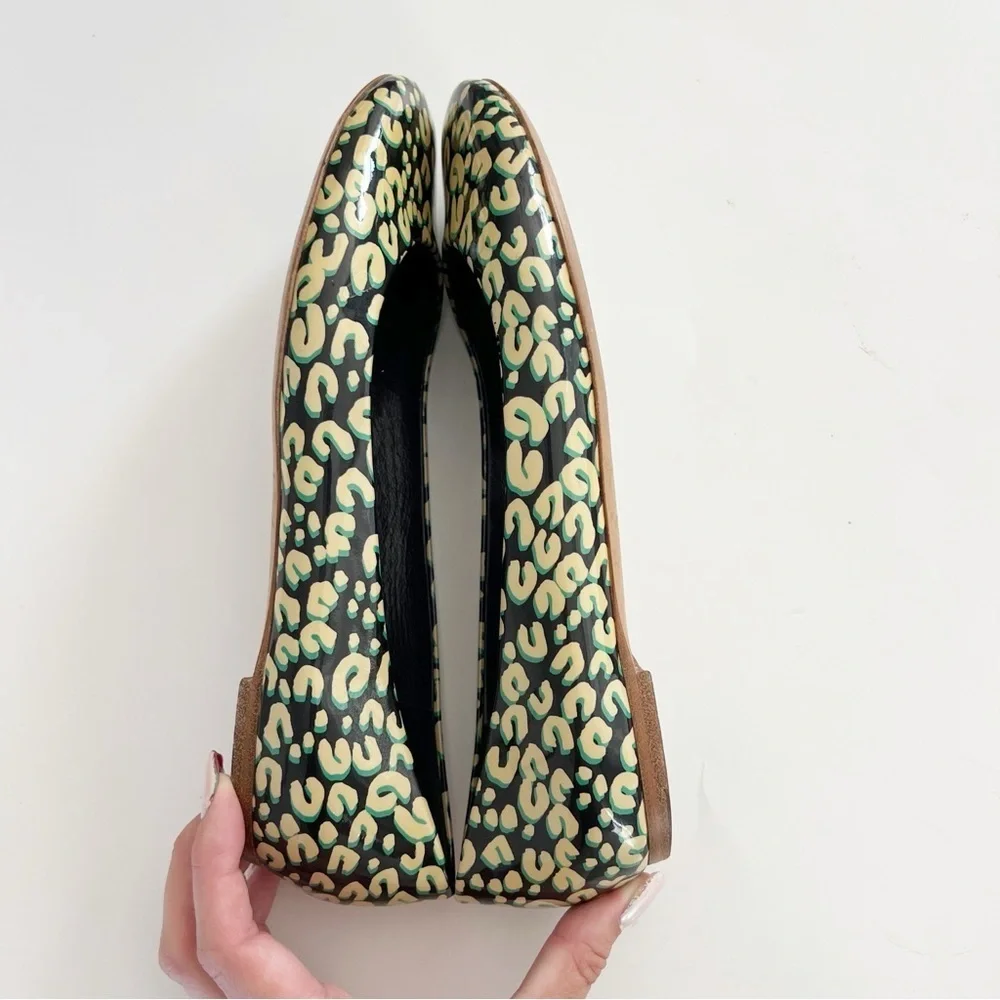 Louis Vuitton Feline Patent Ballerina Flats