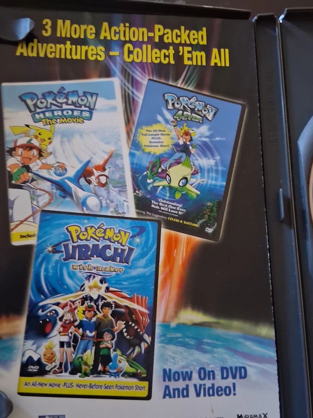 Pokemon presentation featuring dynamic