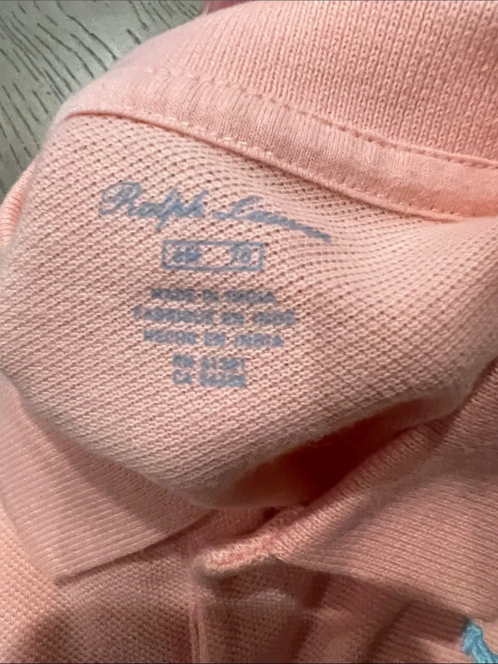 Ralph Lauren soft coral