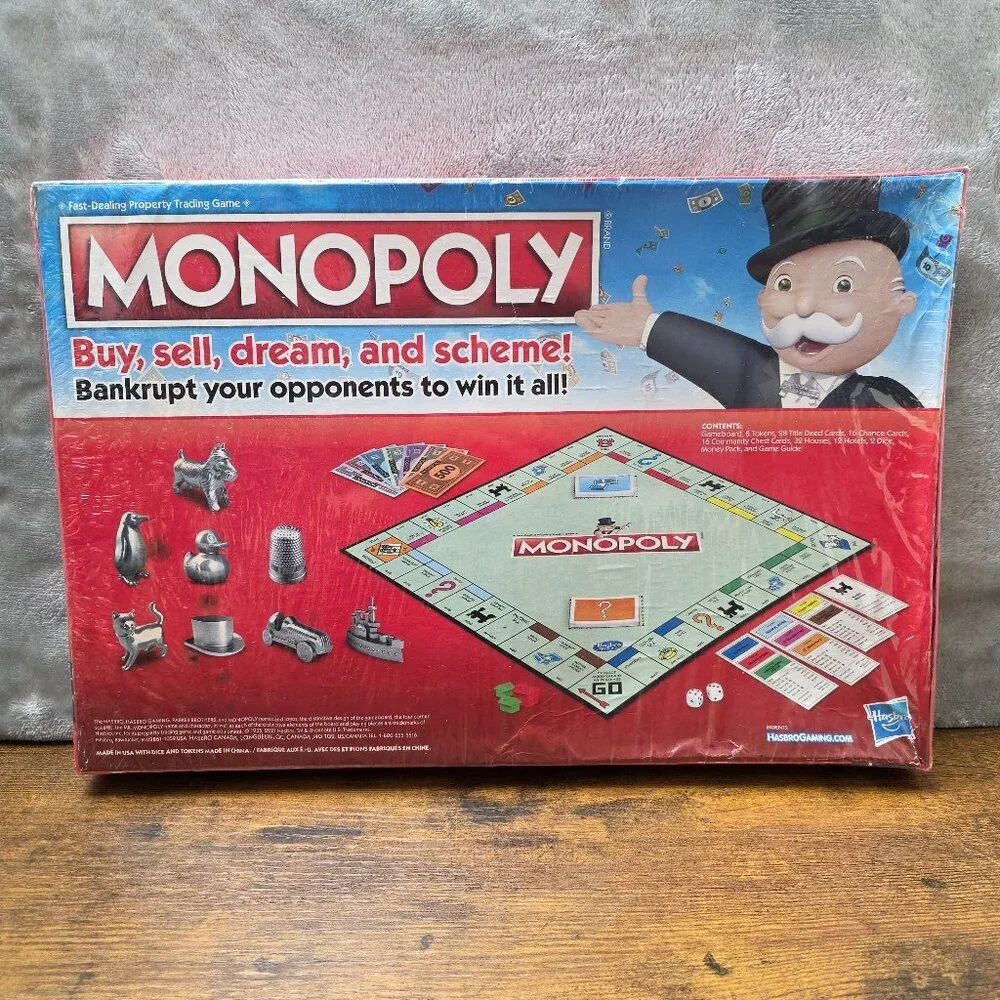 Hasbro‎ Monopoly Board Game - New Sealed