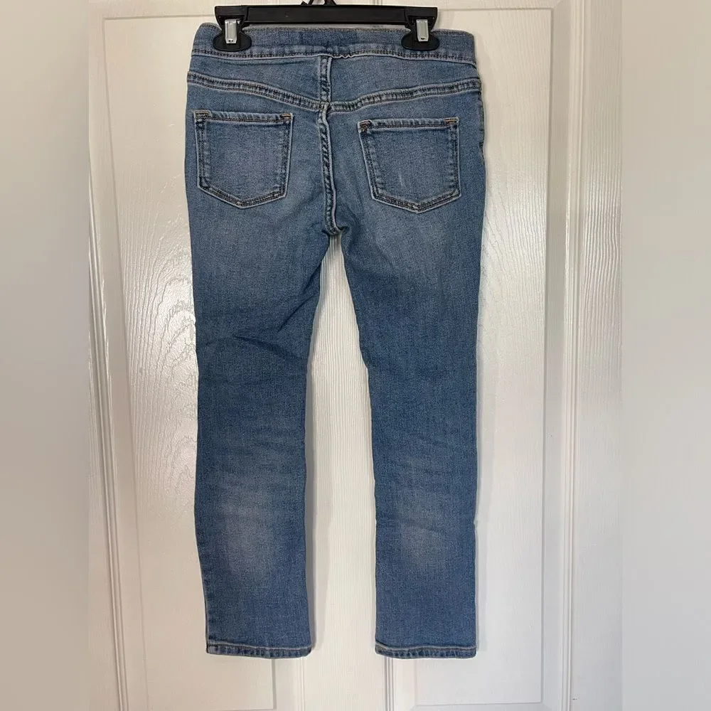 Old Navy skinny jeggings with adjustable waist size M (8)