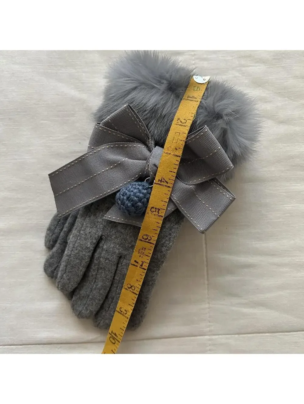 N/A grey wool