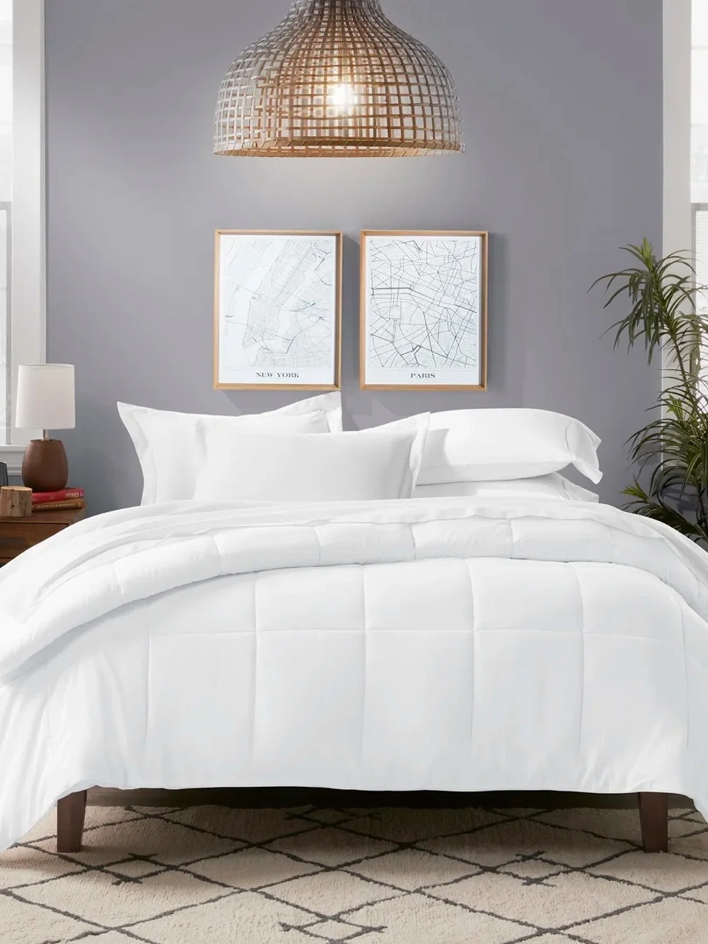 Wayfair Dorm Set Twin XL (Comforter, Duvet Cover, Bedsheets, & Pillow Sheet)