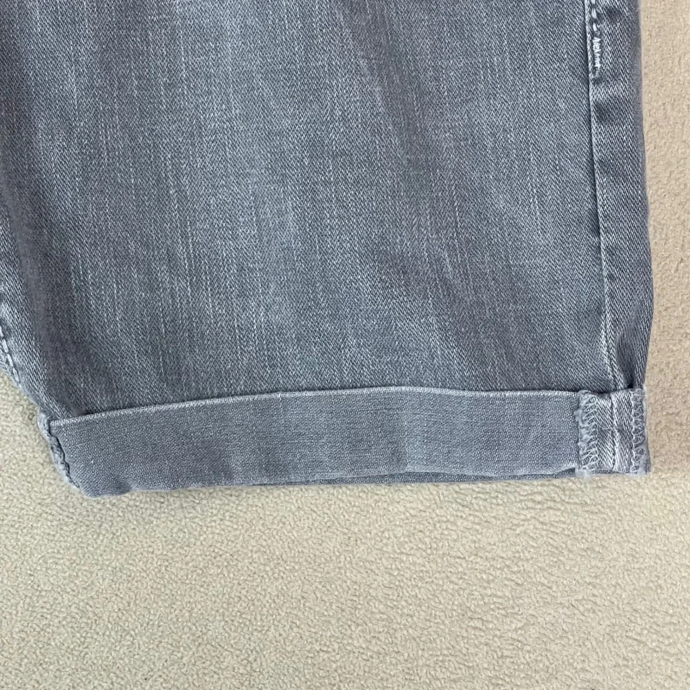 True Religion Men Geno Cut Off Jean‎ Shorts Gray Size 32 Distressed