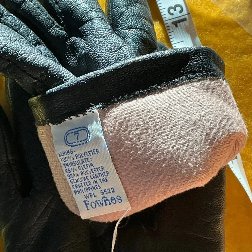 Vintage fownes black