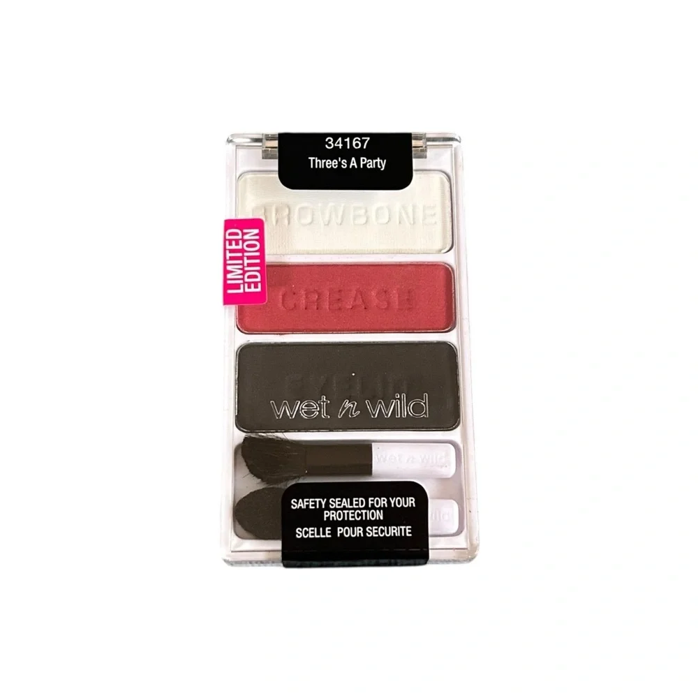 Wet n Wild Three’s A Party ColorIcon Eyeshadow Trio Limited Edition Pop Art NWT