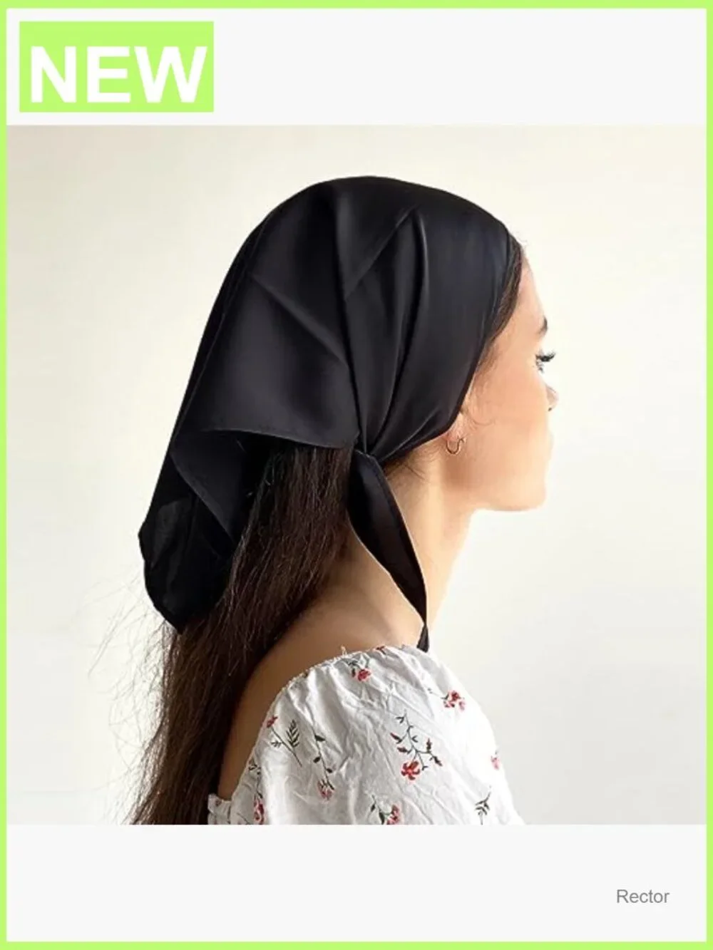 100% Mulberry Silk Square Scarf 27in Neck Scarf Hair Accessory Gift Ready