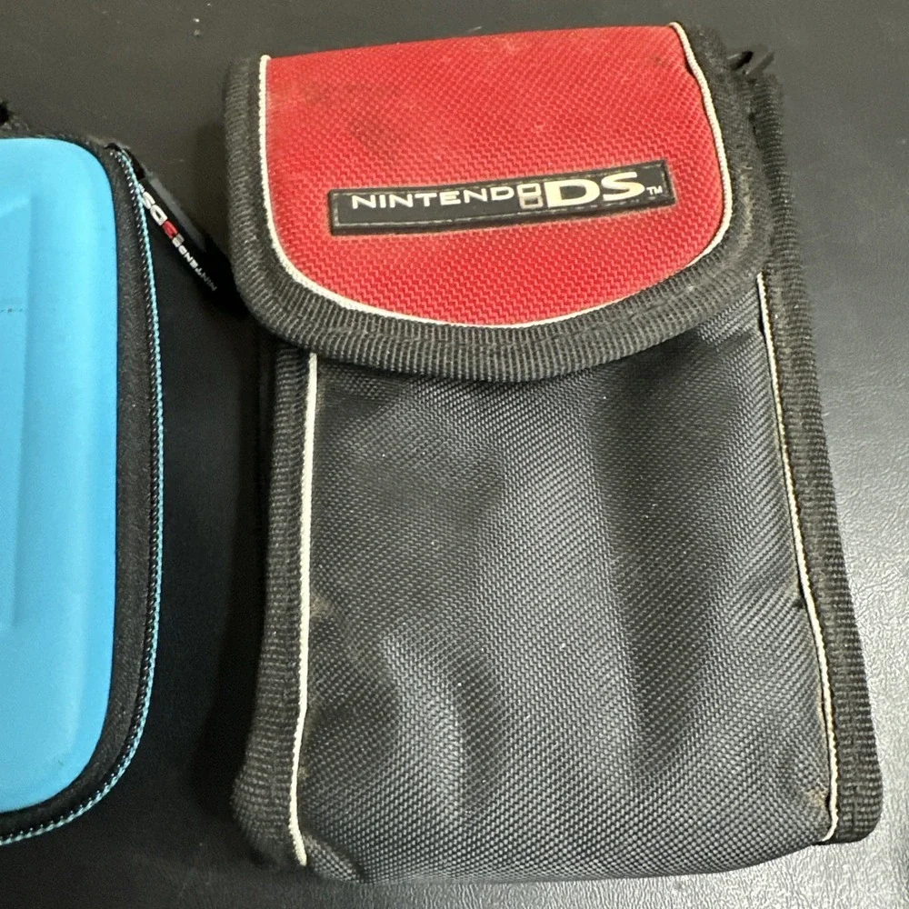 Nintendo DSi Console TWL-001 Aqua Blue - 2 Games - Shrek Kartz , Stylus, Charger