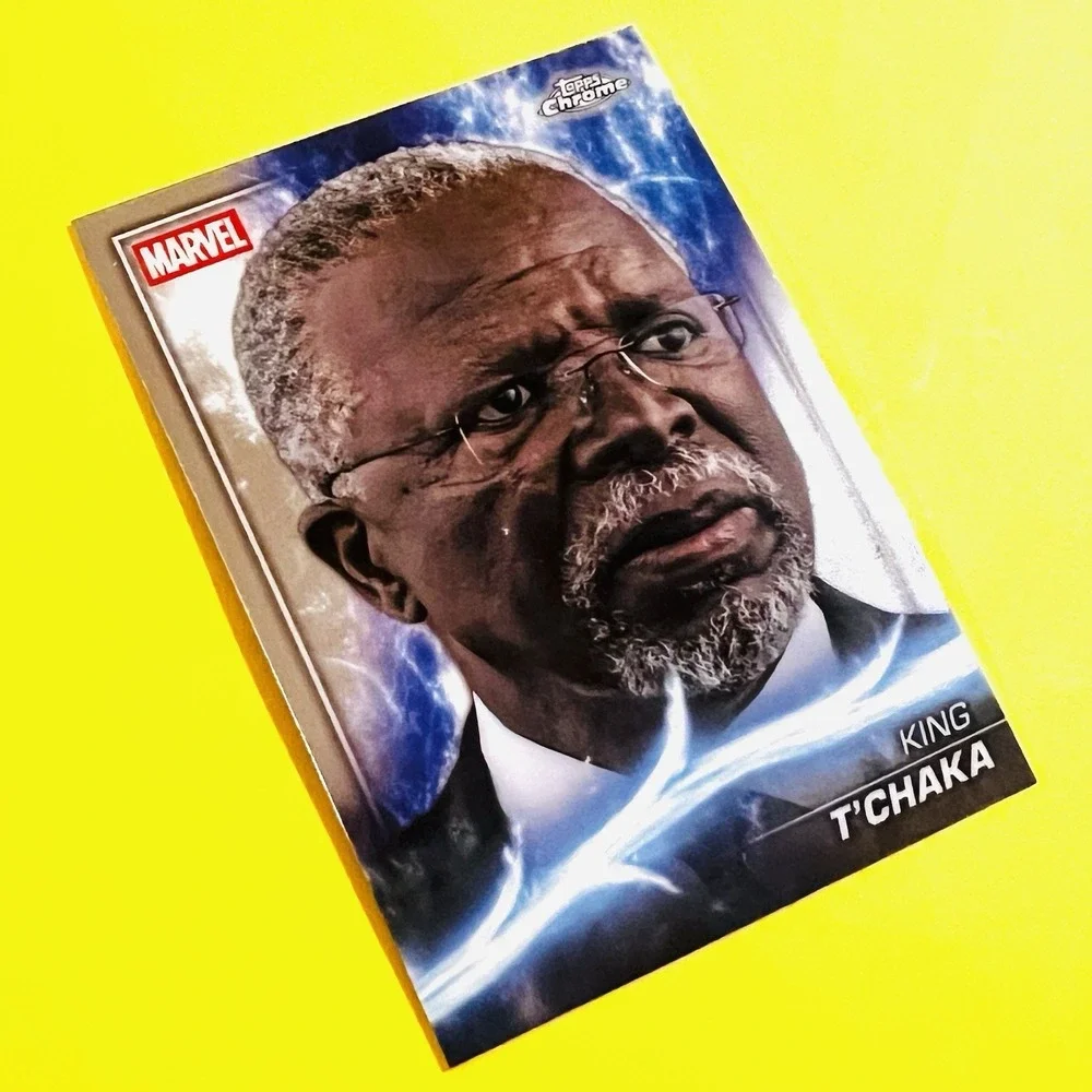 2025 Topps Chrome‎ Marvel Studios King T'Chaka #63