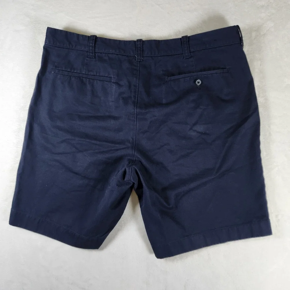 J.Crew Gramercy Chino Shorts Navy Blue Men's Size 36W‎