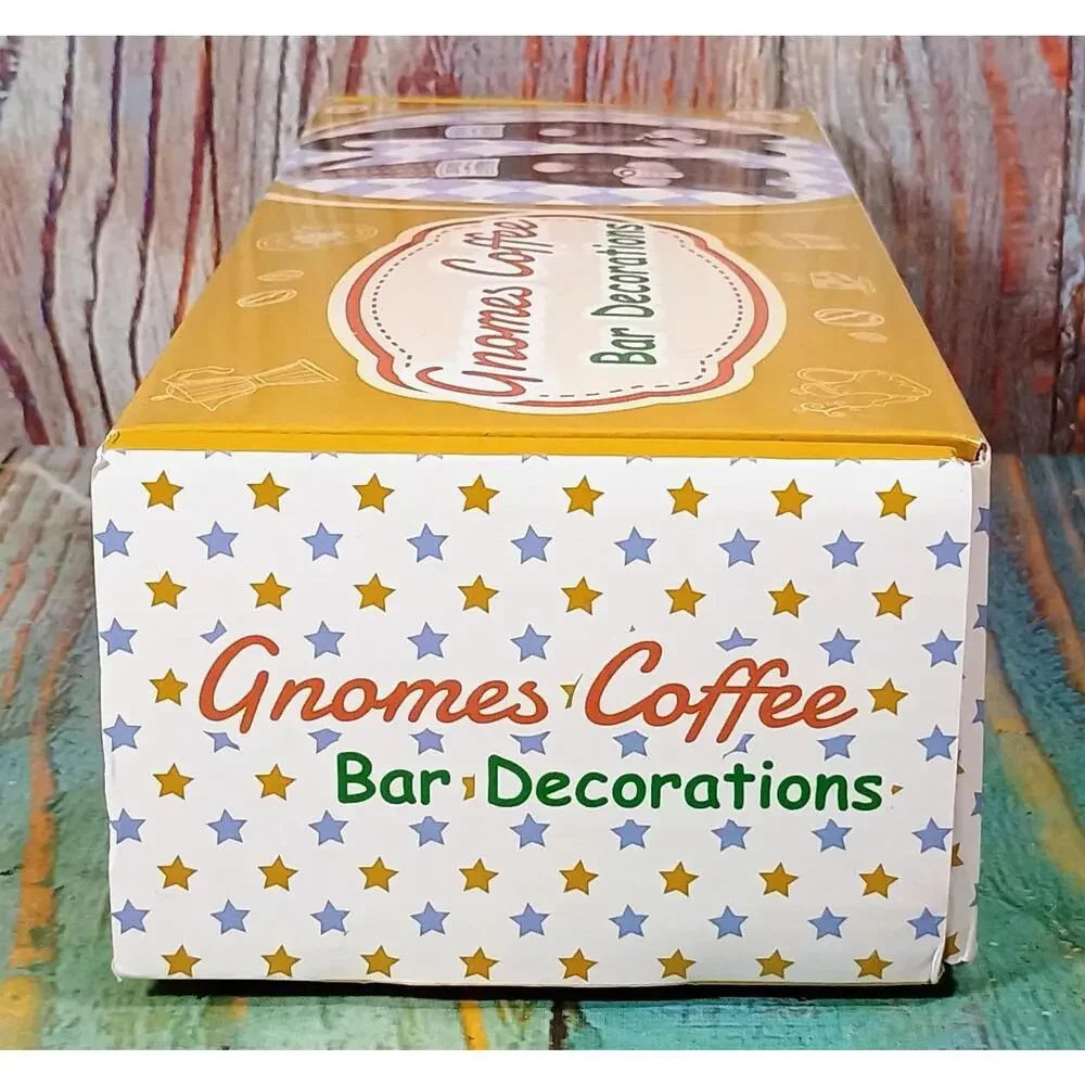 Gnomes Coffee Bar‎ Decorations - 2 Pieces