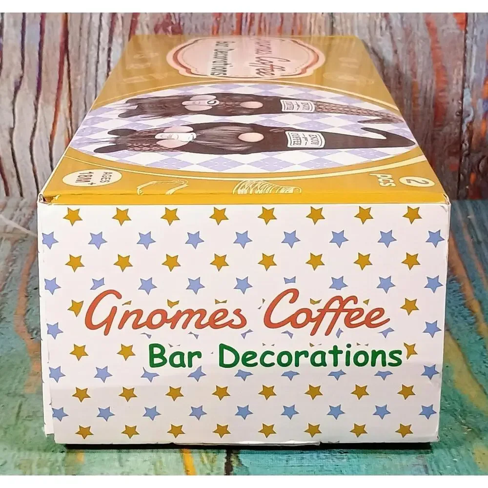 Gnomes Coffee Bar‎ Decorations - 2 Pieces