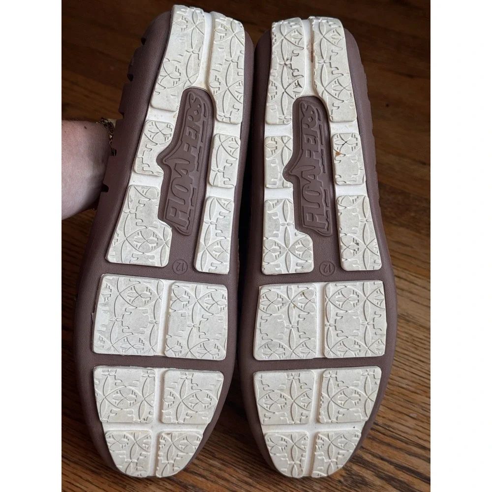 Floafers Loafers 12 Driftwood Driver Coastal Preppy Lightweight Boat Shoes