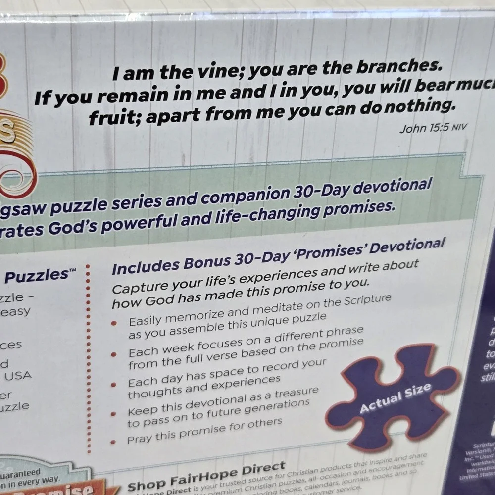 Fairhopes Promise Puzzle sealed new
