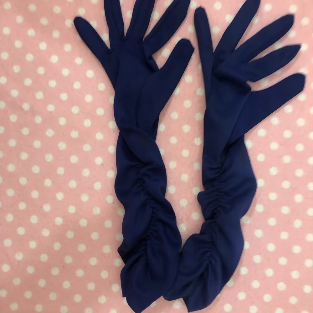 Vintage Ruched Gloves