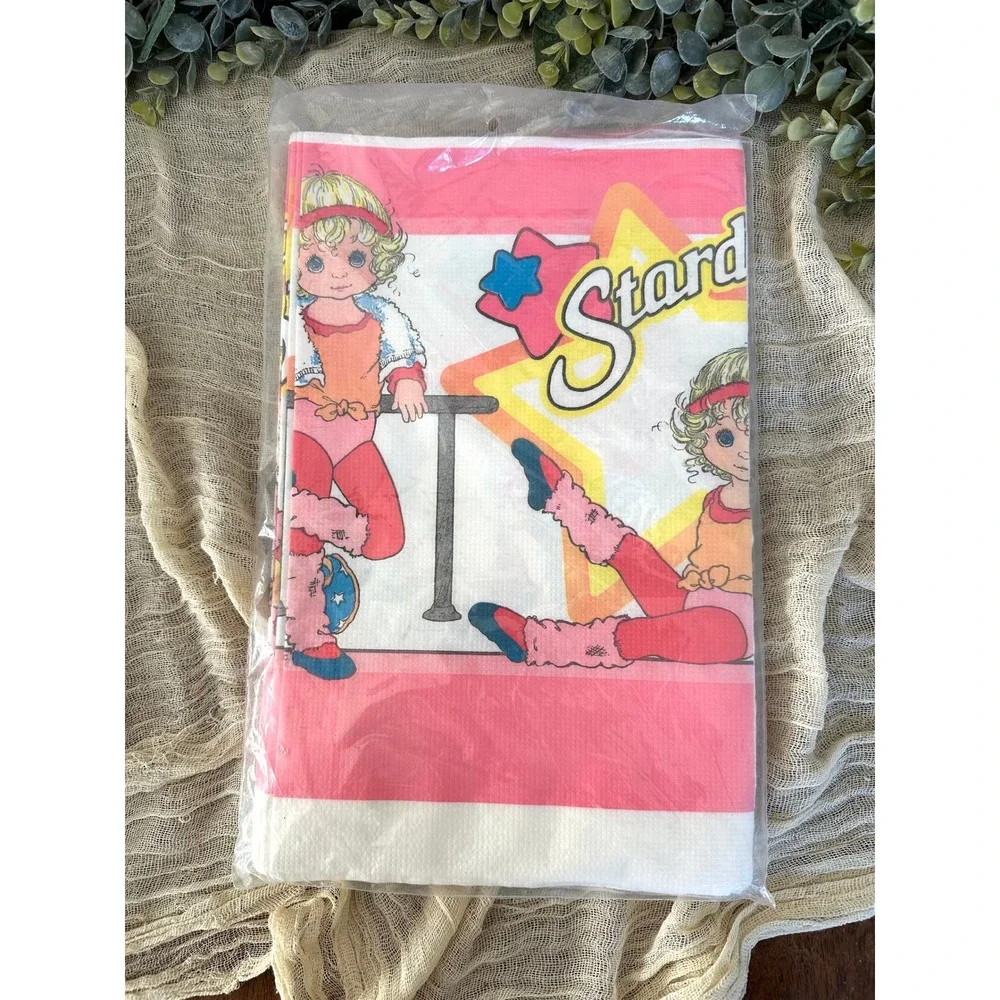1990s CA Reed Stardancer table‎ cover paper tablecloth vintage party supplies