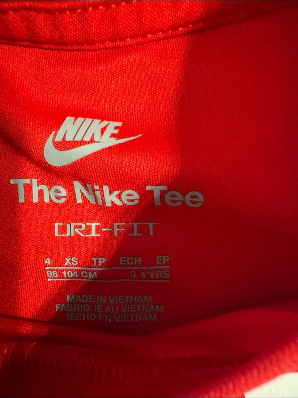 Nike bright red