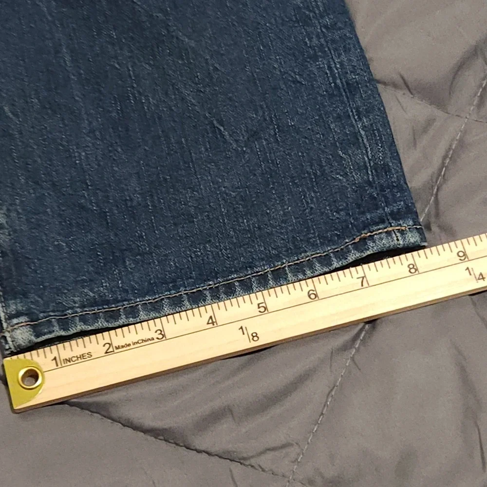 Levi's‎ 501 Jeans Men's 38x30 High Rise Button Fly Blue Denim 100% Cotton