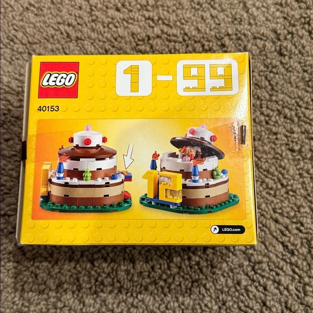 Lego birthday cake set number 40153 new in sealed box 120 pieces