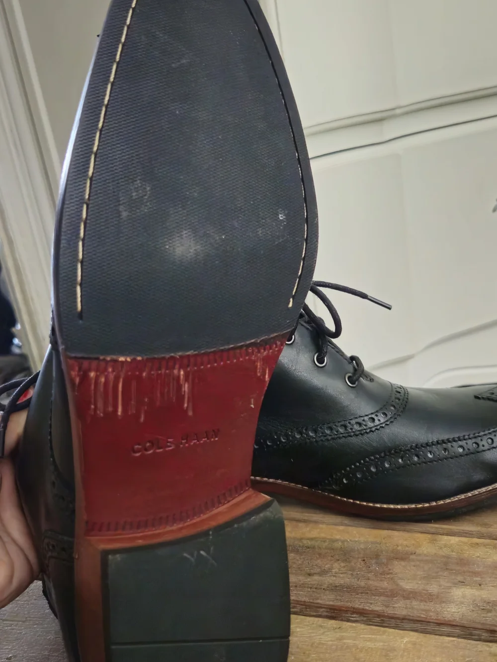 Cole Haan up leather