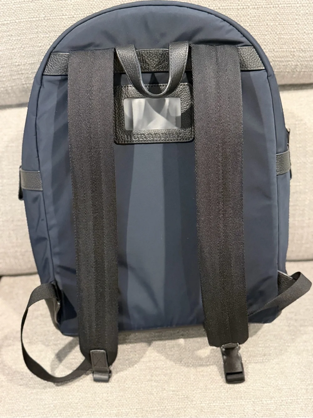 Burberry navy nylon