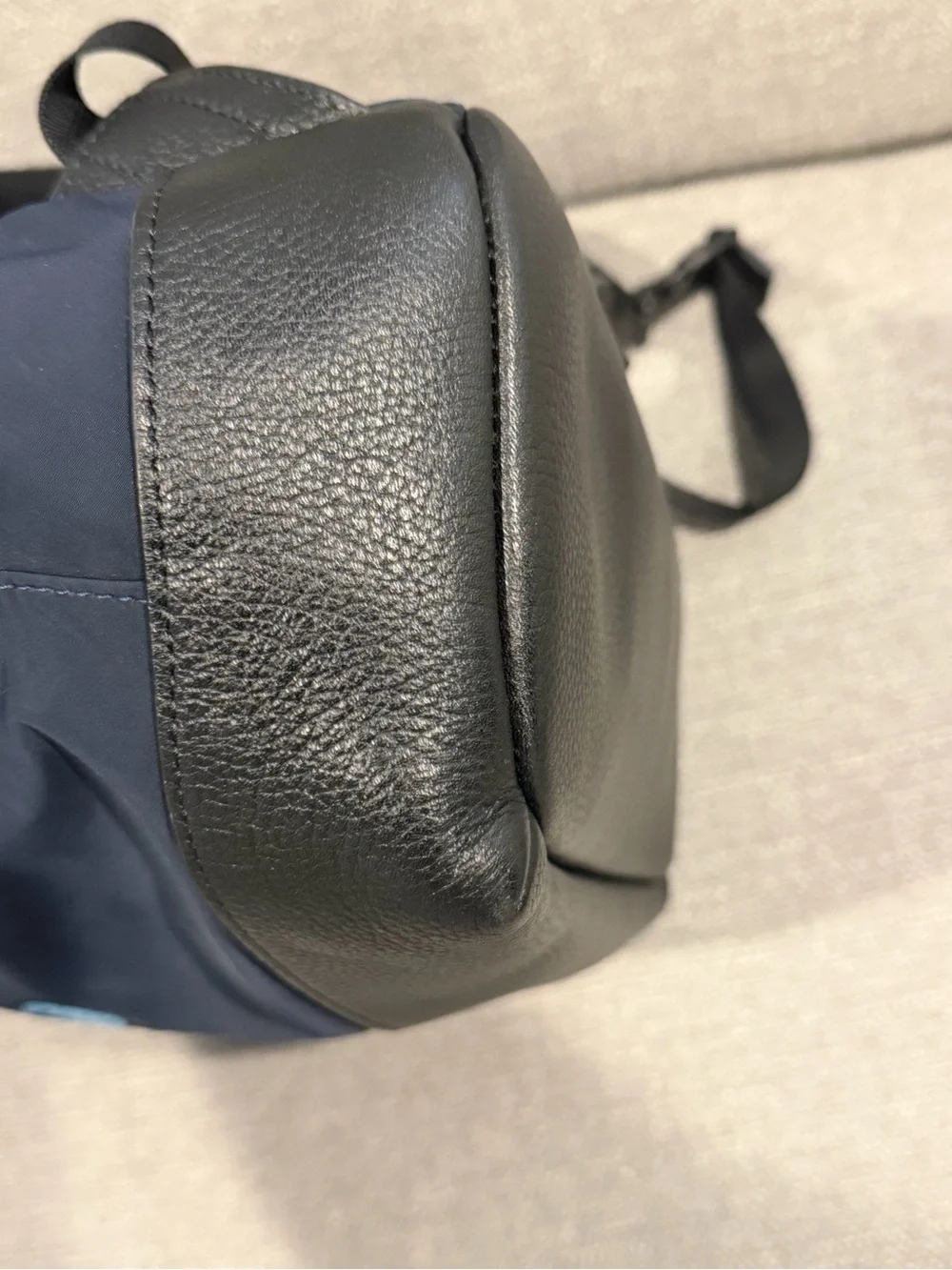 Burberry navy nylon