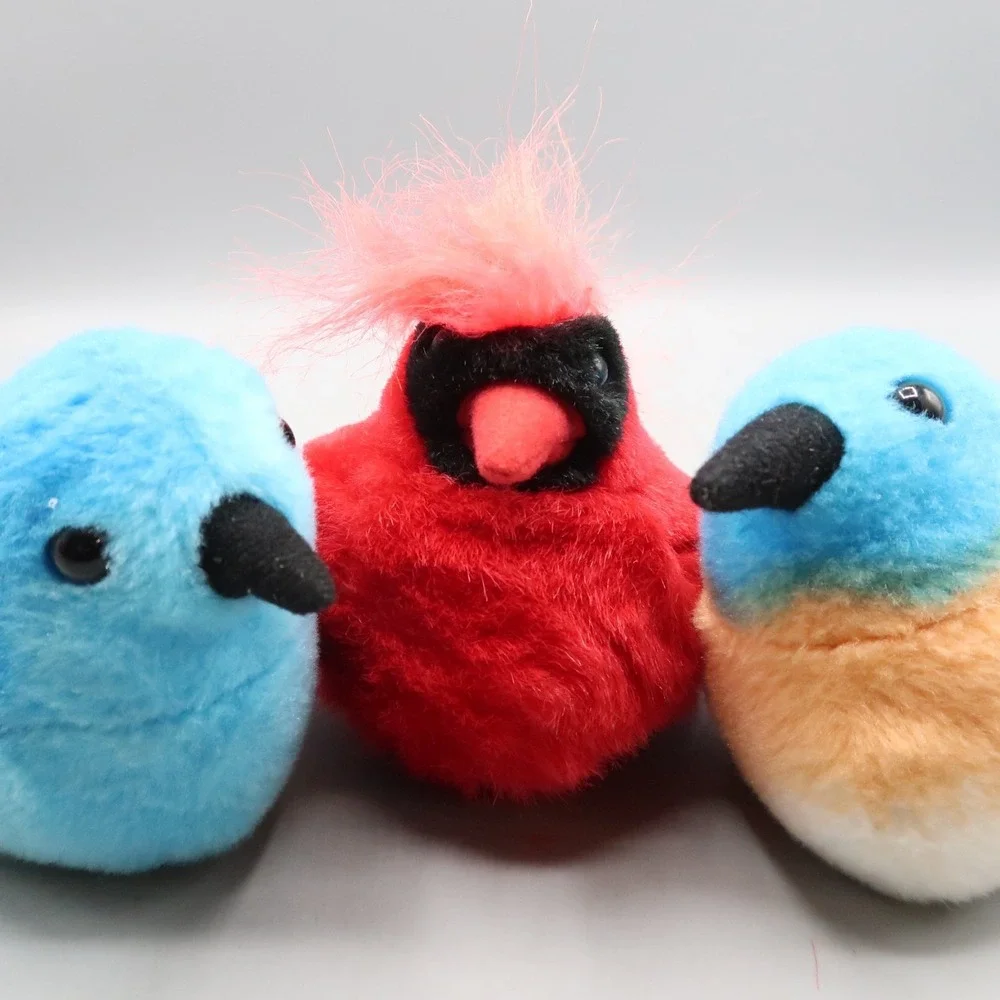 K&M International Inc Plush Bird Audubon Wild Republic Soft wit Sounds Lot of 3