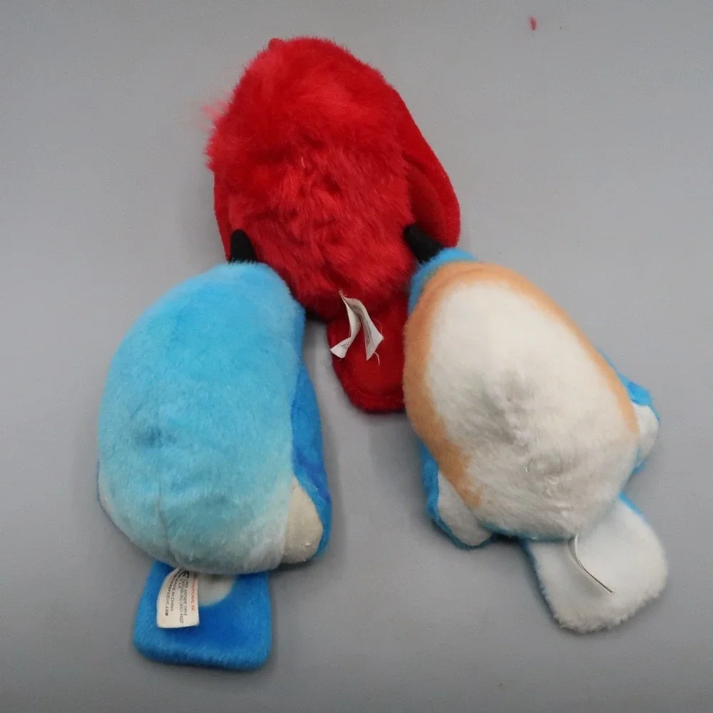 K&M International Inc Plush Bird Audubon Wild Republic Soft wit Sounds Lot of 3