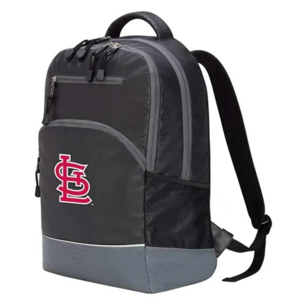 St Louis Cardinals Black Backpack Travel Bag Gym Book Bag New