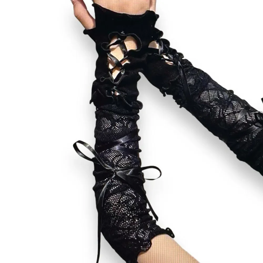 Wild Time Fashion gloves huge look