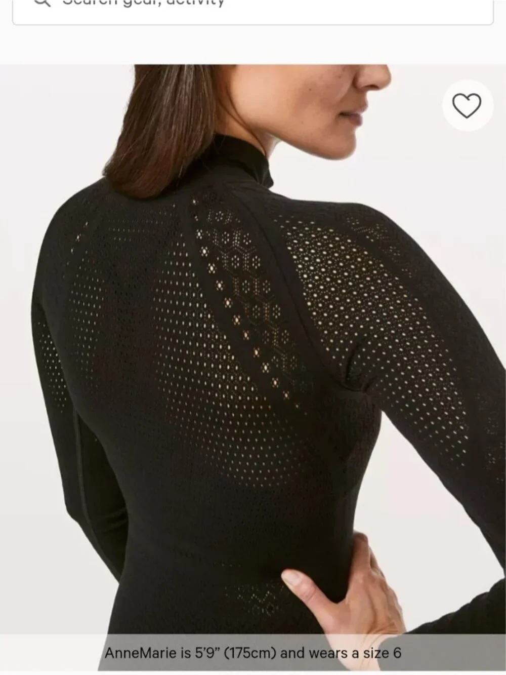 Lululemon Reveal 1/2 Zip *Mindful Motion In Black