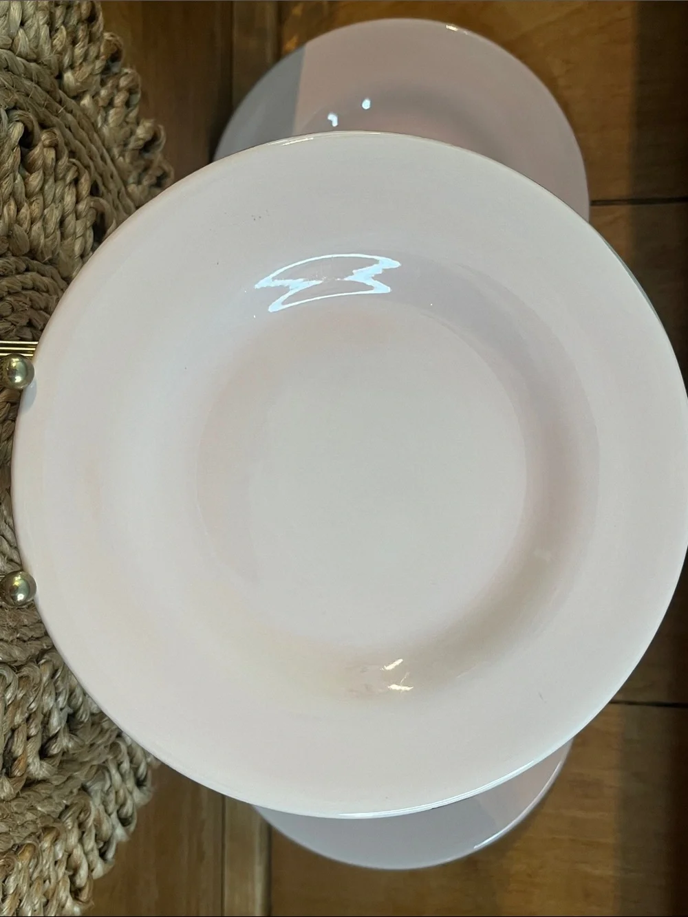 Pottery Barn- Morning Story, Set of 4 8.5” diameter Salad Plates - Discontinued
