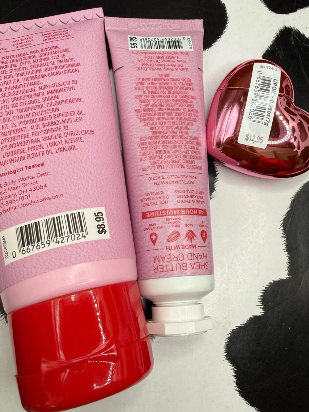 Bath & Body Works cream hand