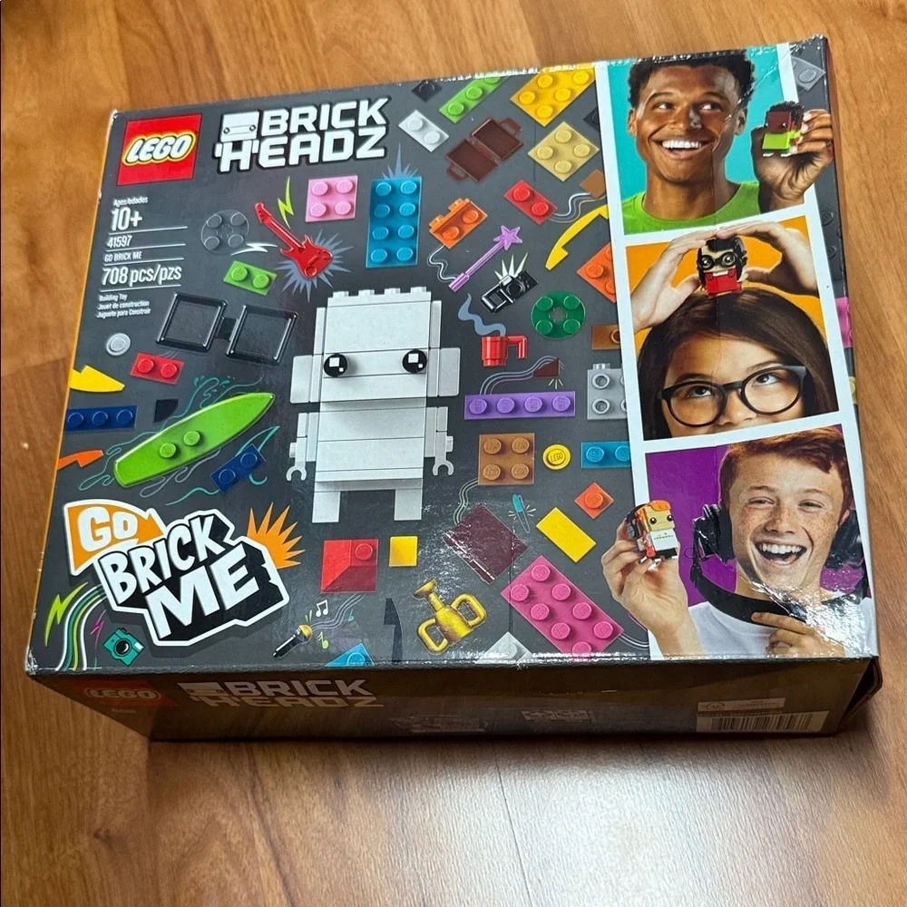 Lego Brick Headz set 41597 new in sealed box 708 pieces rare & retired