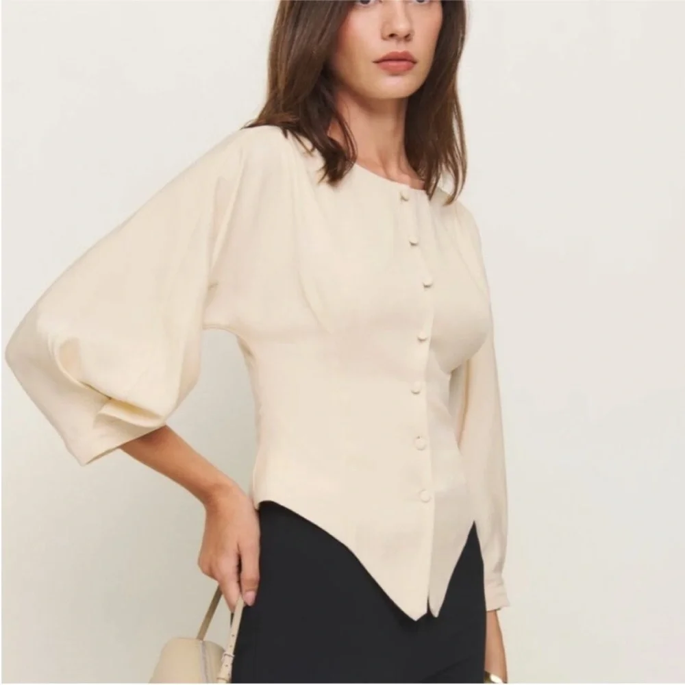 Reformation NEW Martha top blouse Size 6