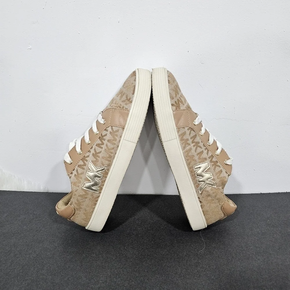 Michael kors women's sneakers brown/tan sz.5