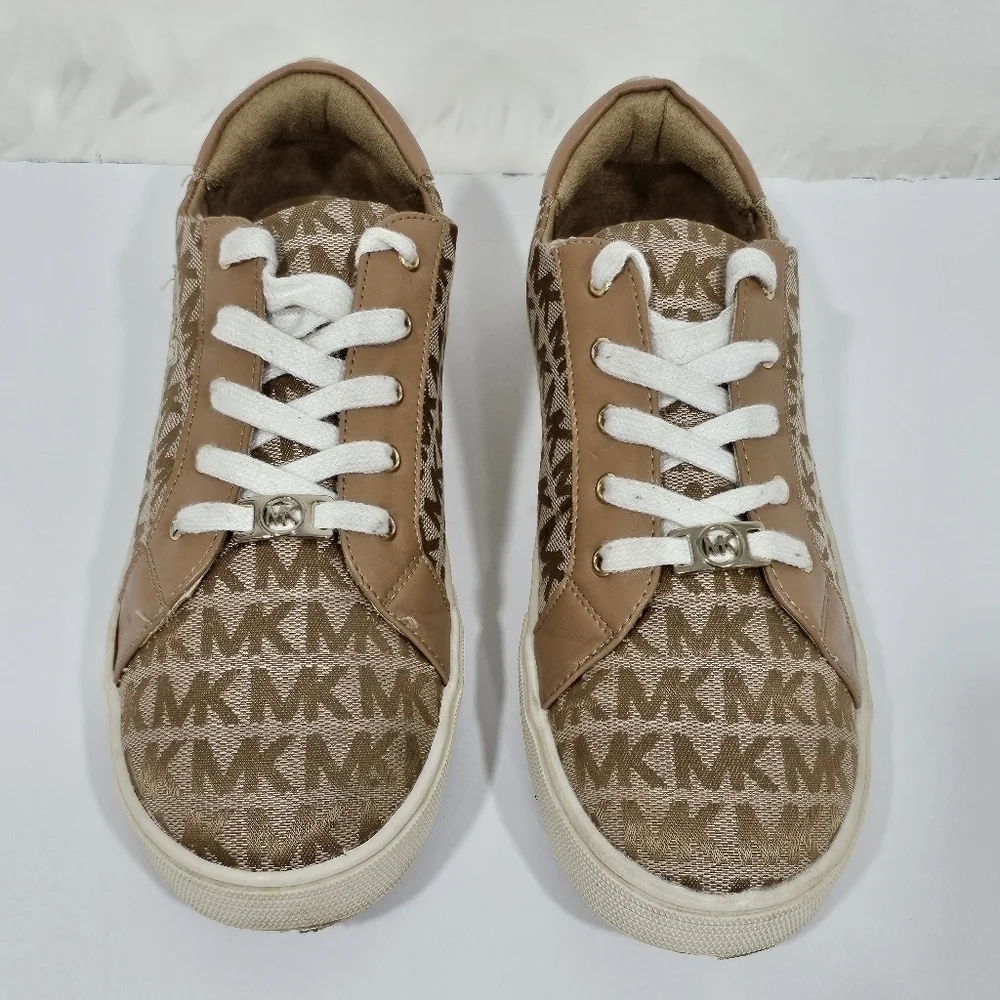 Michael kors women's sneakers brown/tan sz.5
