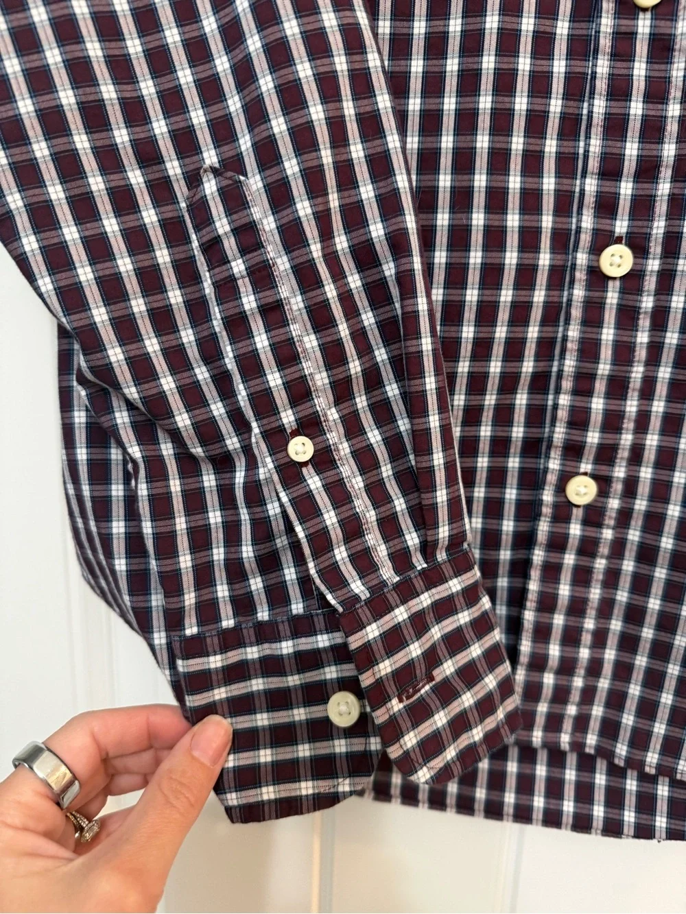 J. Crew performance cotton