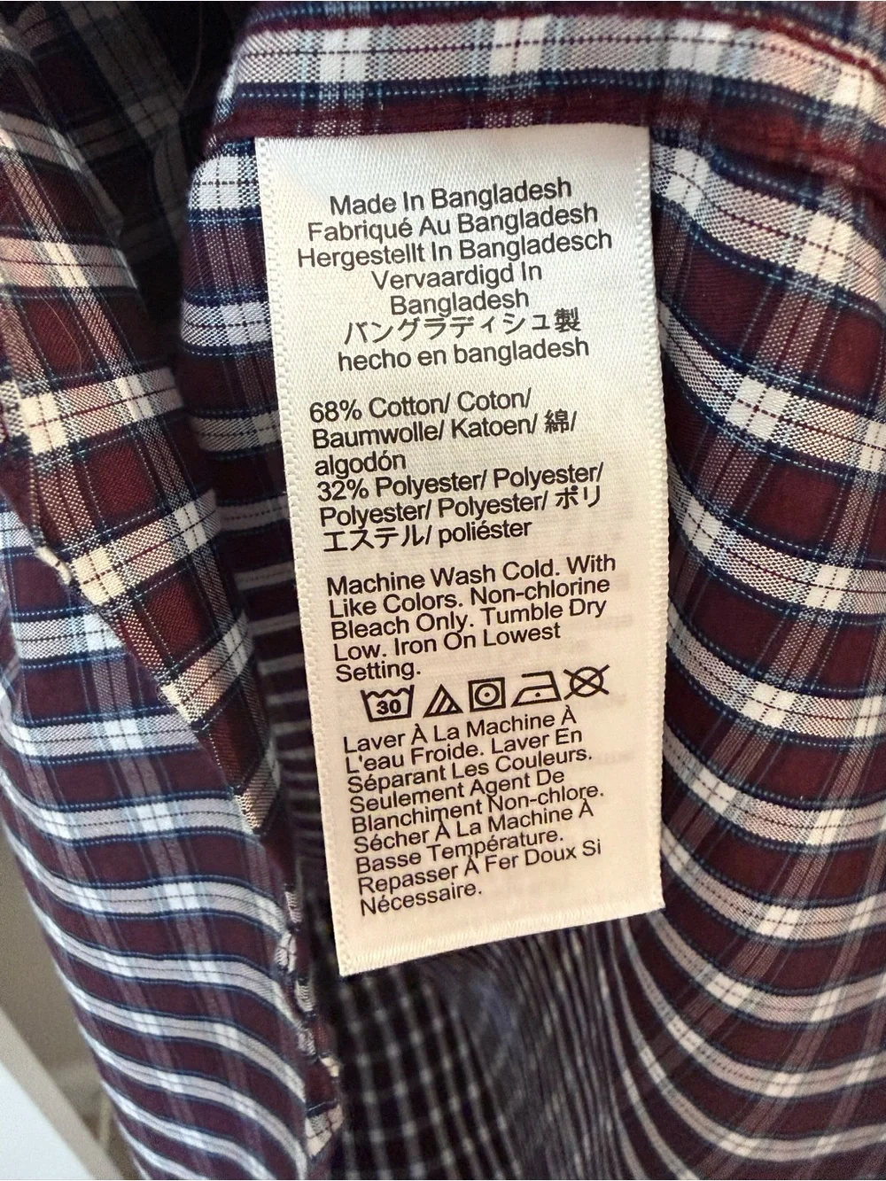 J. Crew performance cotton