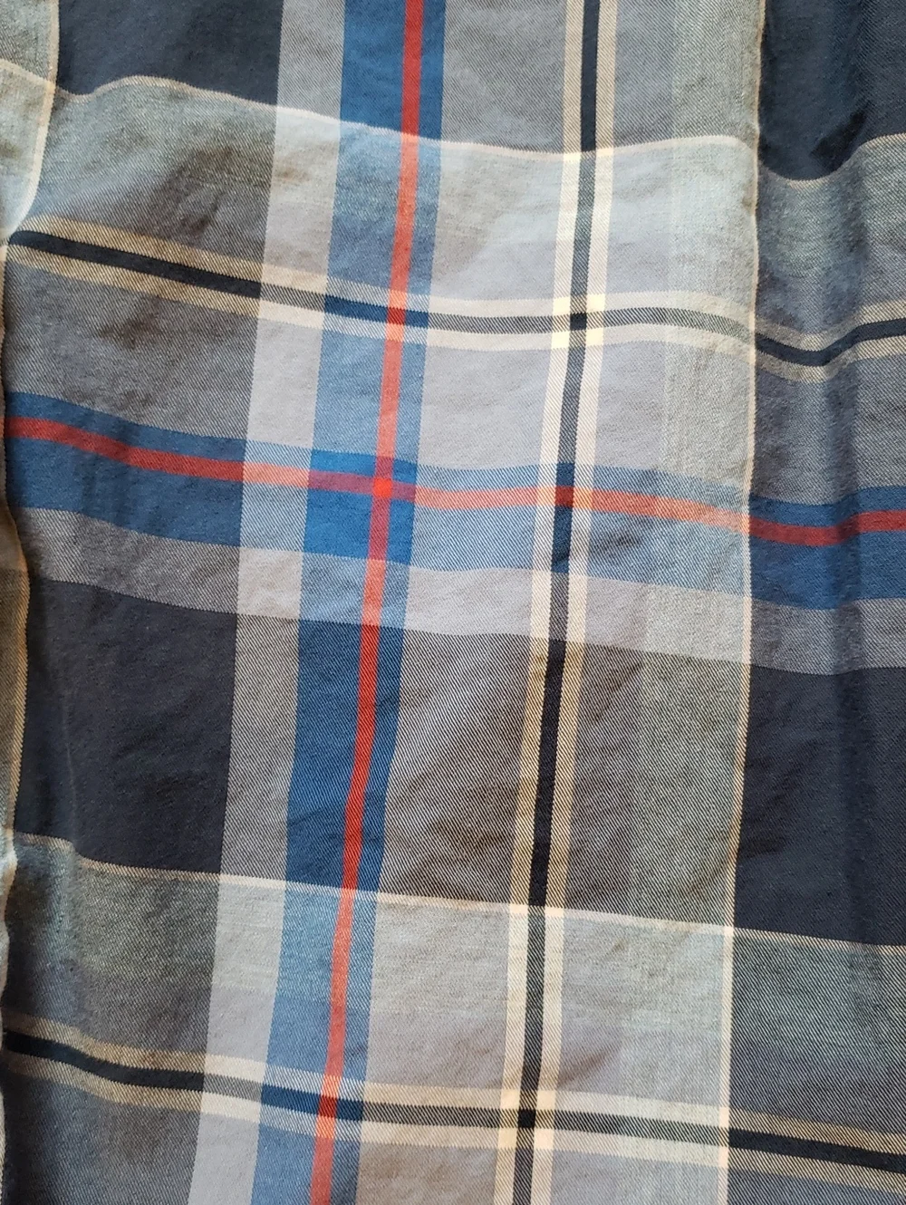 Bundle of Boy's long sleeve button down plaid shirts, Size 12