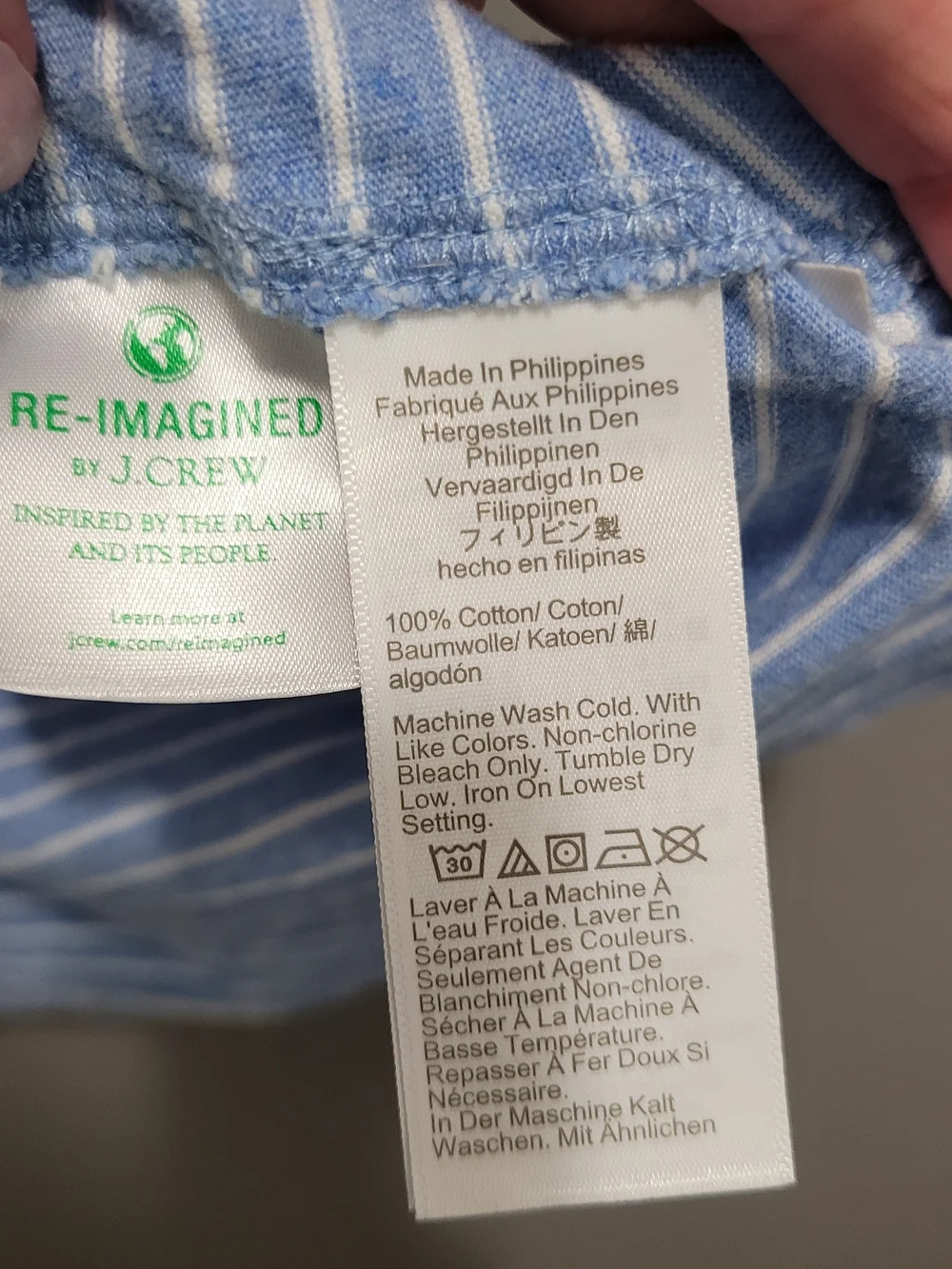 J. Crew or chest