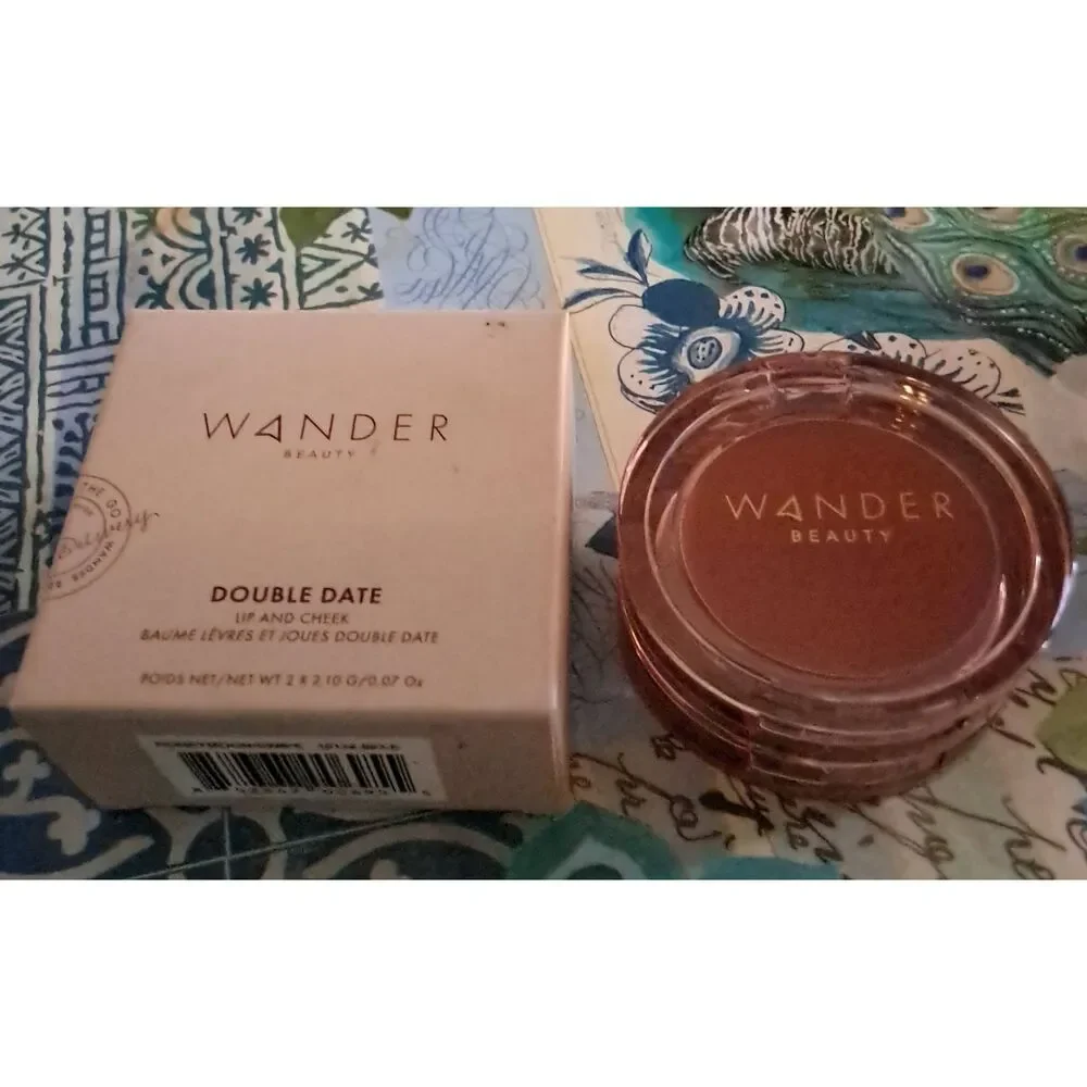 NIB~WANDER BEAUTY Double Date Lip/Cheek Color in Honeymoon & Swipe