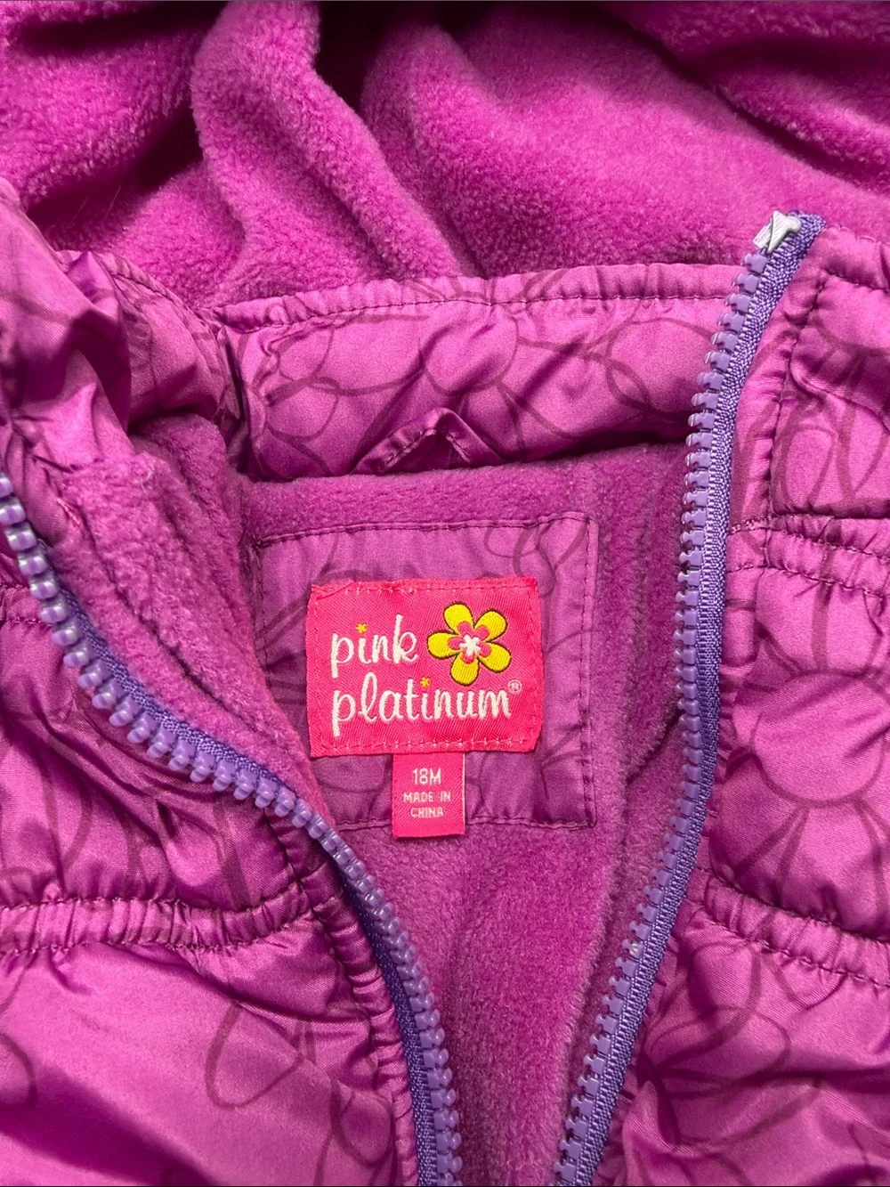 Pink Platinum bright pink