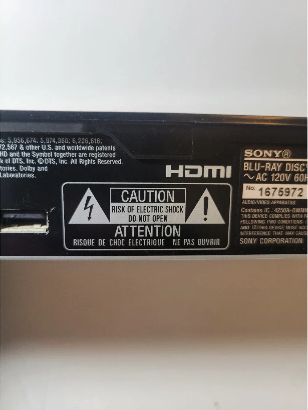 Sony bdp s590