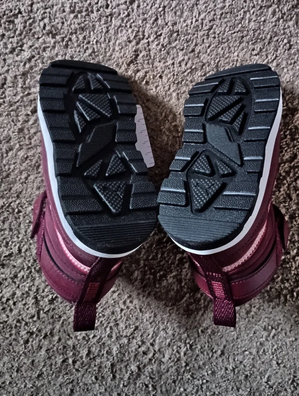 Puma Evolve Puretex Boots Toddler Sz 9 Girls Burgundy BRAND NEW WITH BOX NO LID