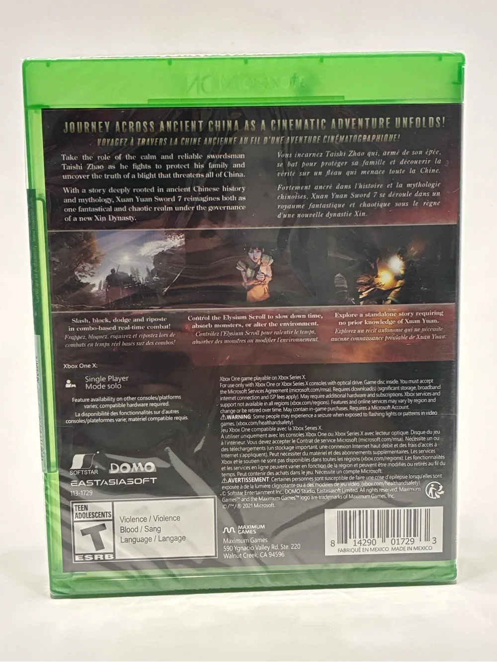 Xuan-Yuan 7 Xbox One Video Game