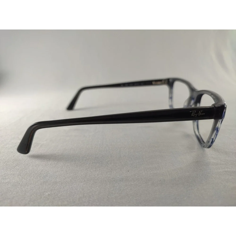 Ray-Ban Junior RB 1536 3730 Grey Blue‎ Striped Eyeglass Frames 48-16-130 Kids