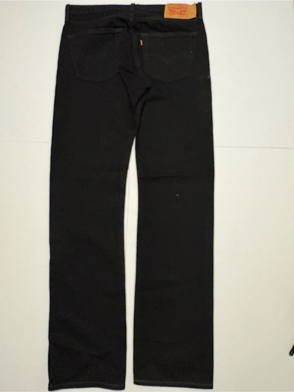 Levi’s 501 Original Black Straight Leg Button Fly Jeans Men’s 33x34